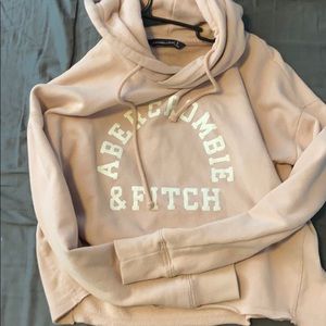 Abercrombie and Fitch hoodie pink cute light